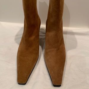 Stuart Weitzman suede booties